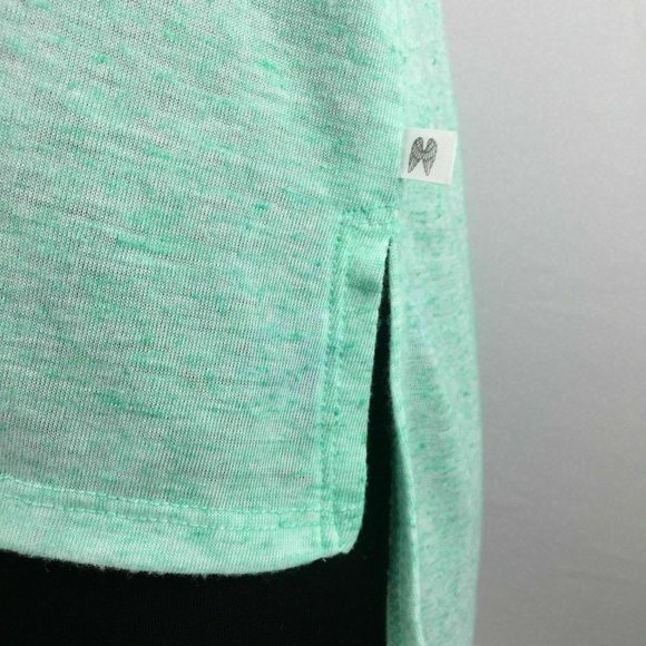 Victorias Secret S Hi-Lo Slit Sides Tank Poly Flax - Picture 6 of 11